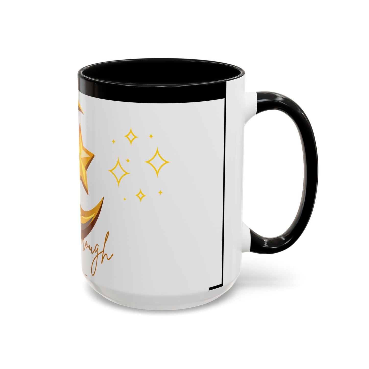 Celestial Moon & Star Coffee Mug | Shine Through Inspirational Gift