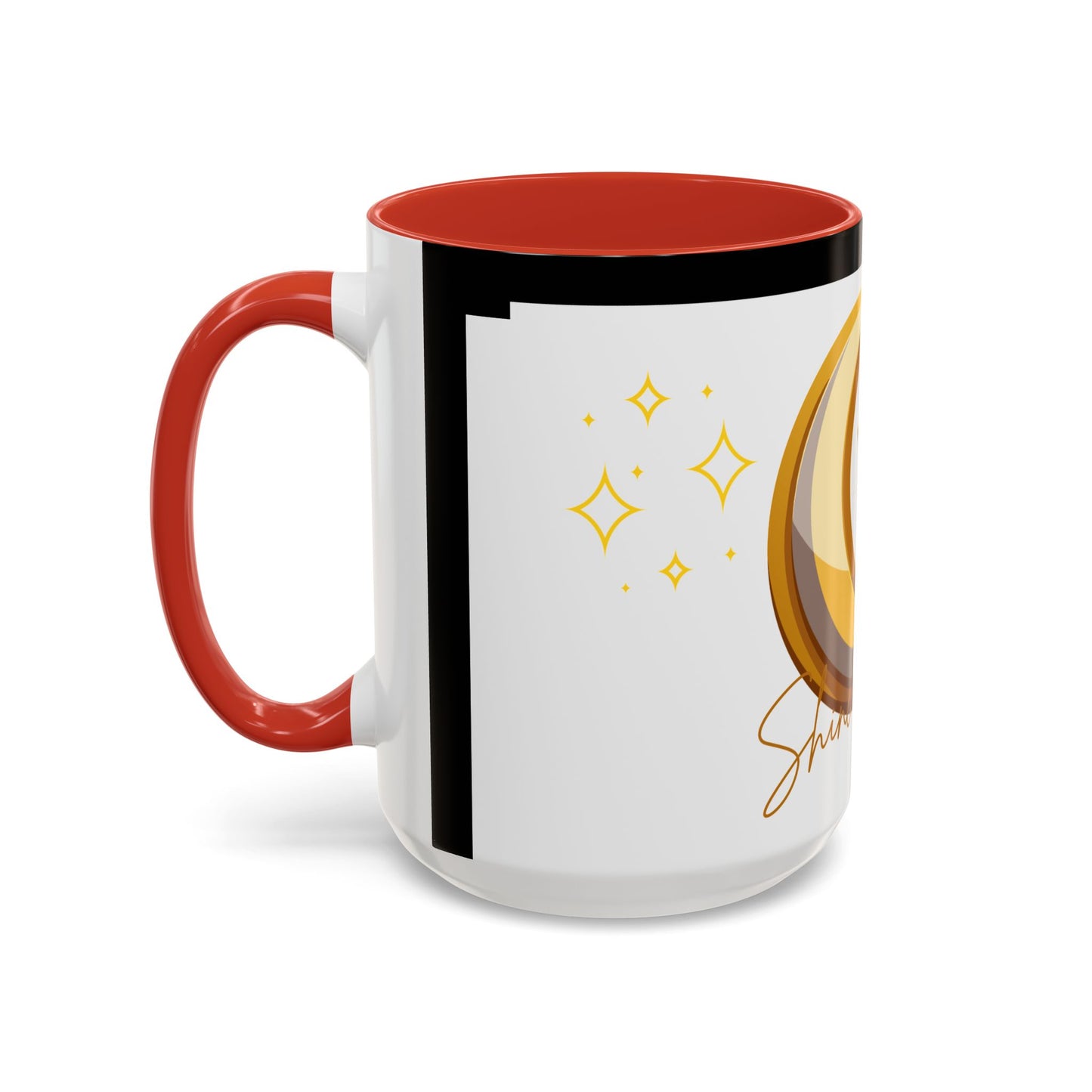 Celestial Moon & Star Coffee Mug | Shine Through Inspirational Gift