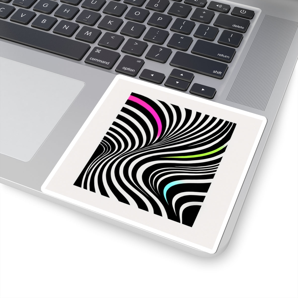 Striped Sticker Set - Neon Pop Kiss-Cut Sticker