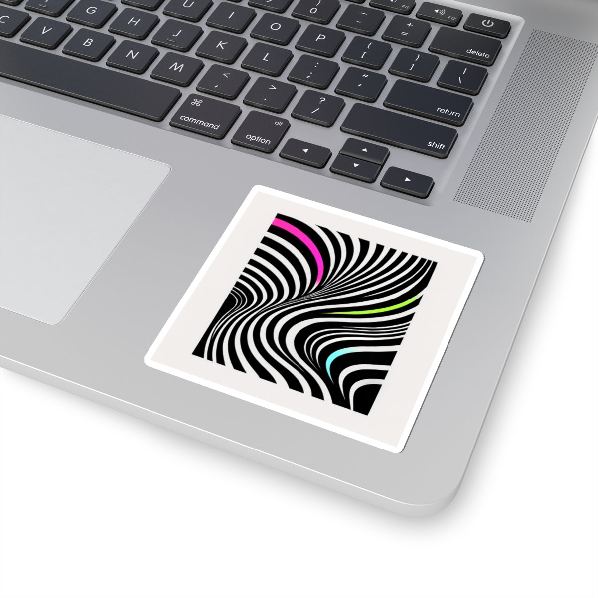 Striped Sticker Set - Neon Pop Kiss-Cut Sticker
