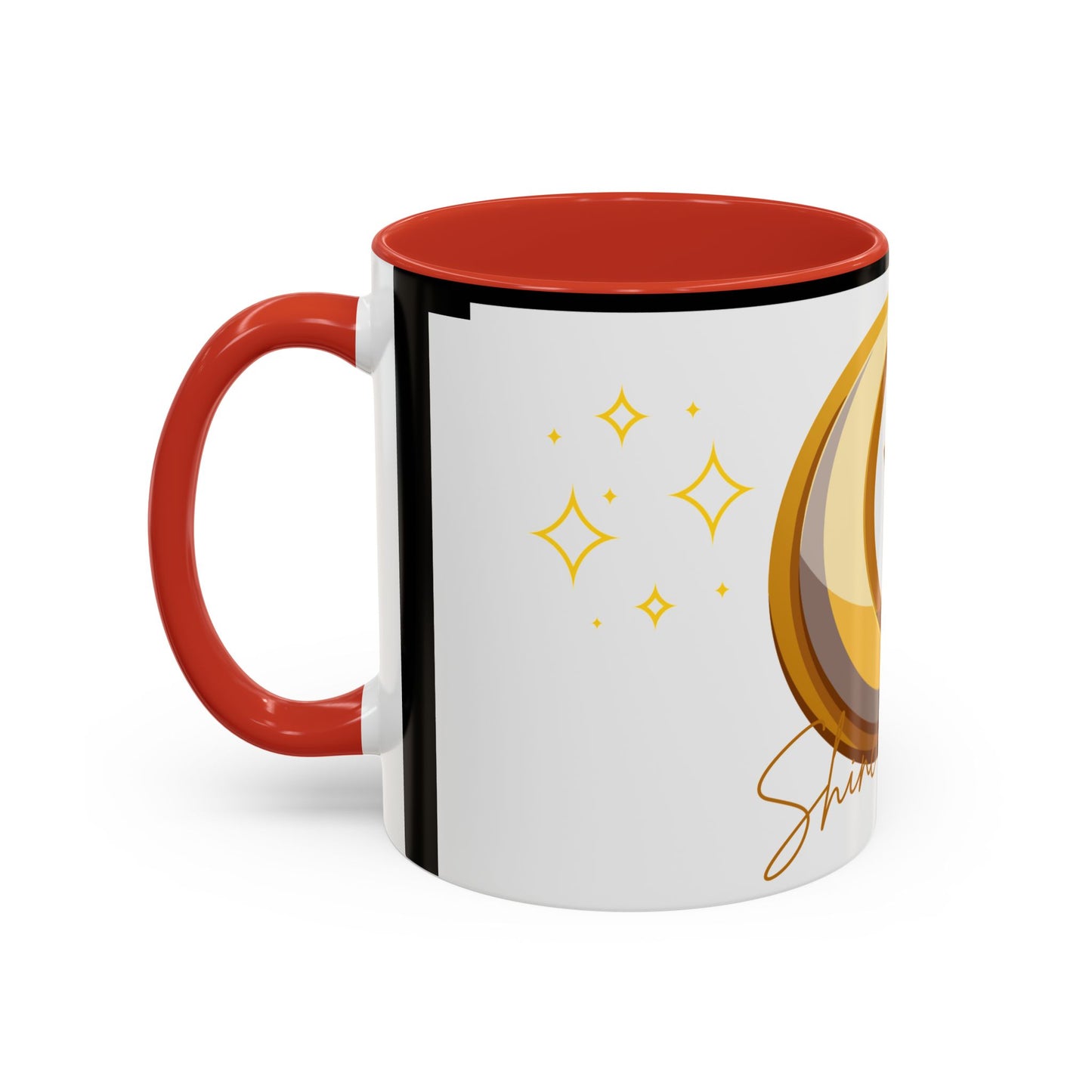 Celestial Moon & Star Coffee Mug | Shine Through Inspirational Gift