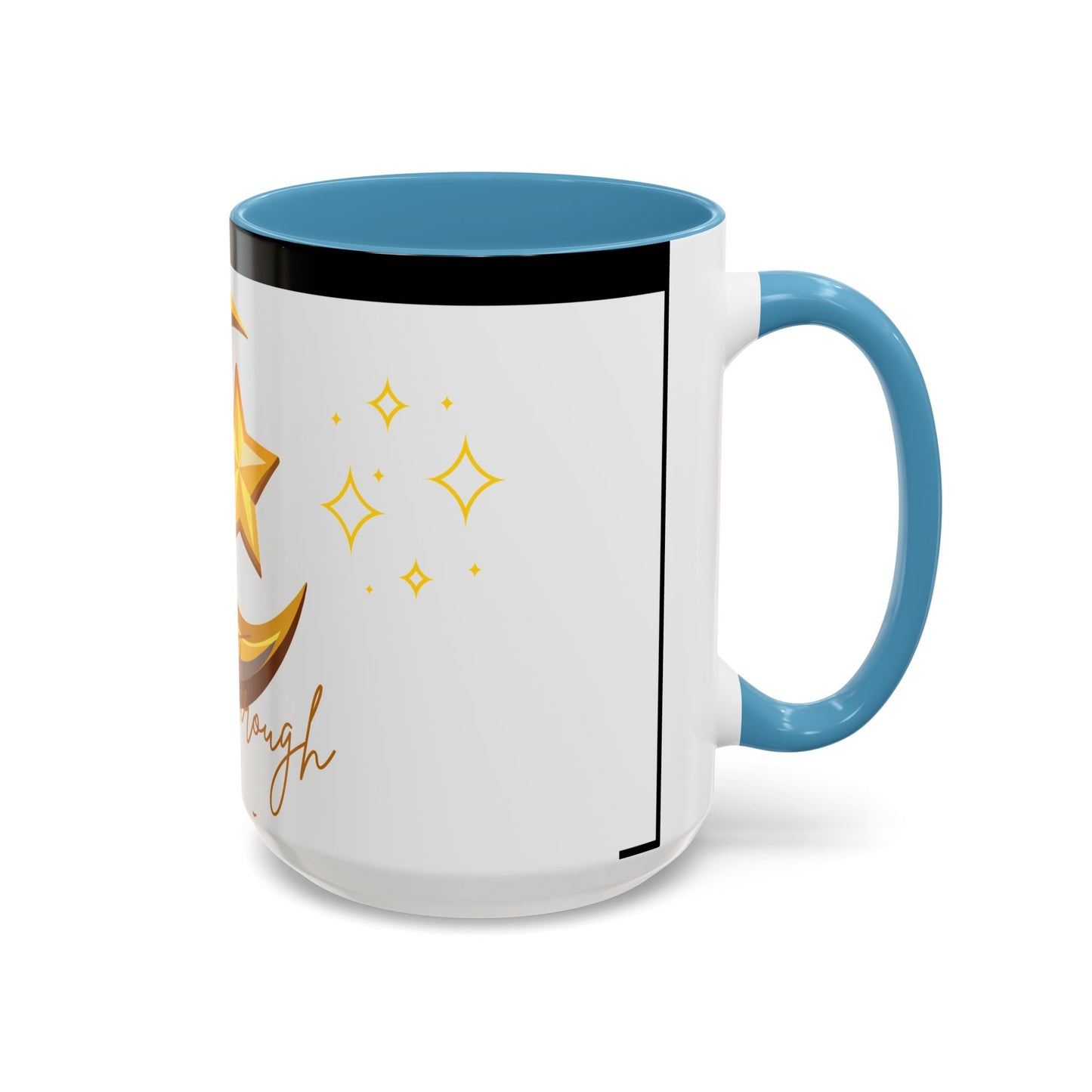 Celestial Moon & Star Coffee Mug | Shine Through Inspirational Gift
