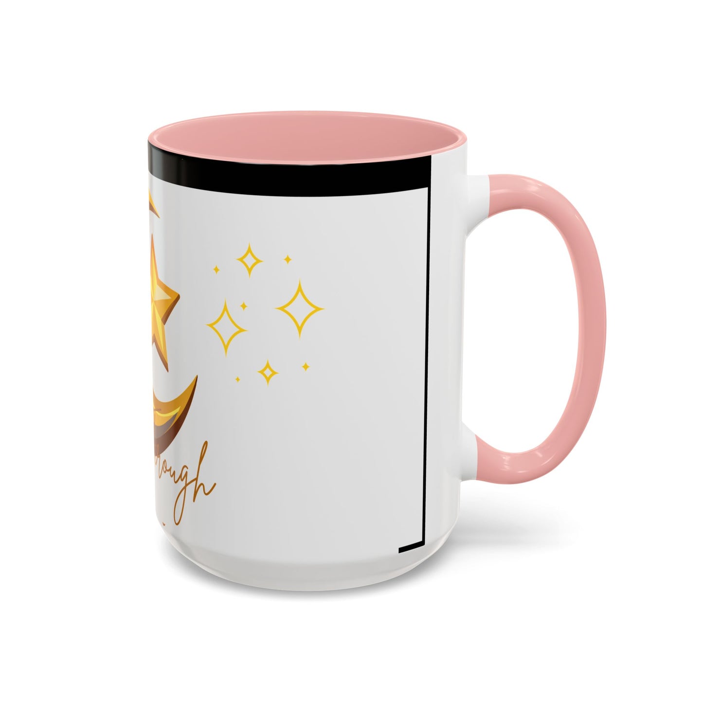 Celestial Moon & Star Coffee Mug | Shine Through Inspirational Gift