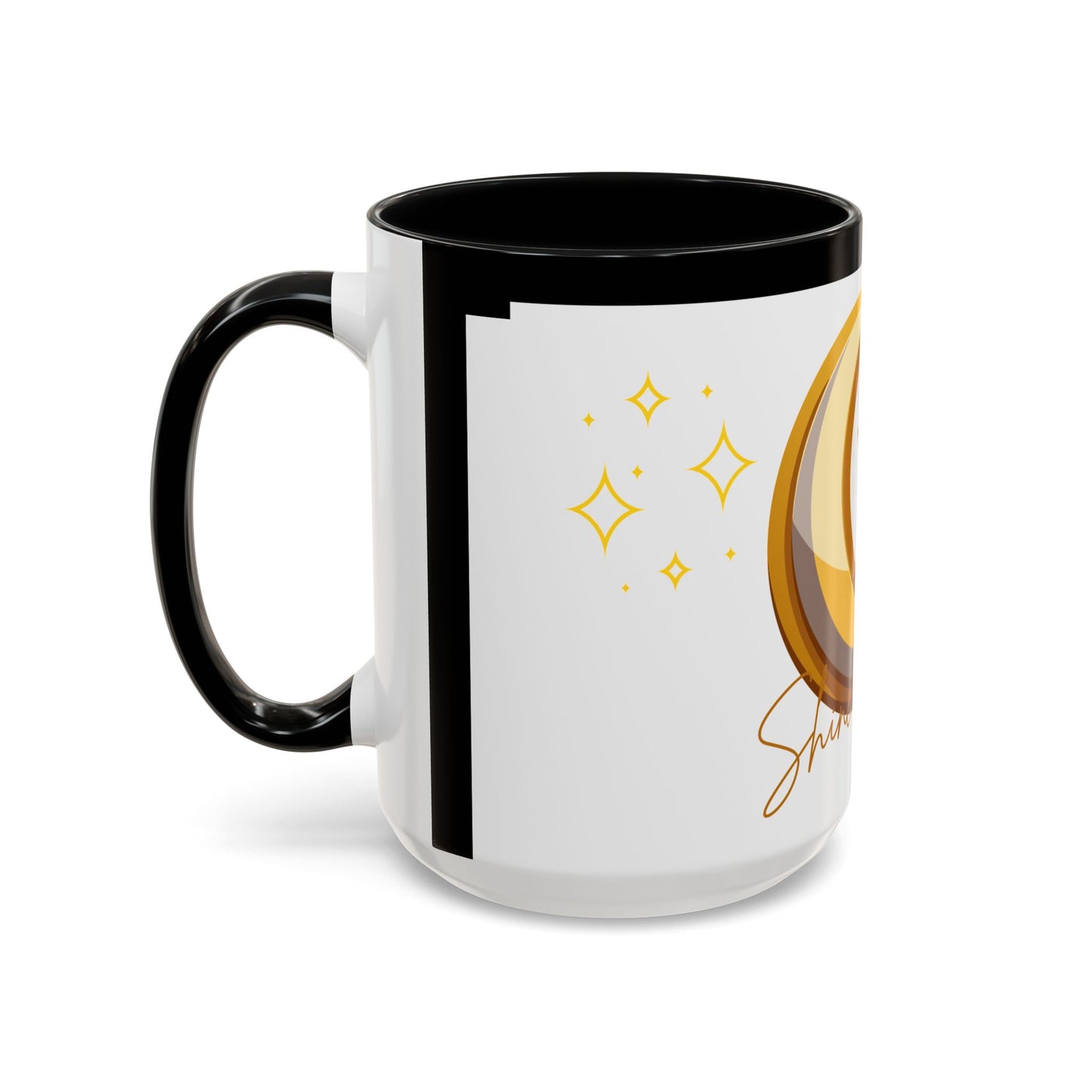Celestial Moon & Star Coffee Mug | Shine Through Inspirational Gift