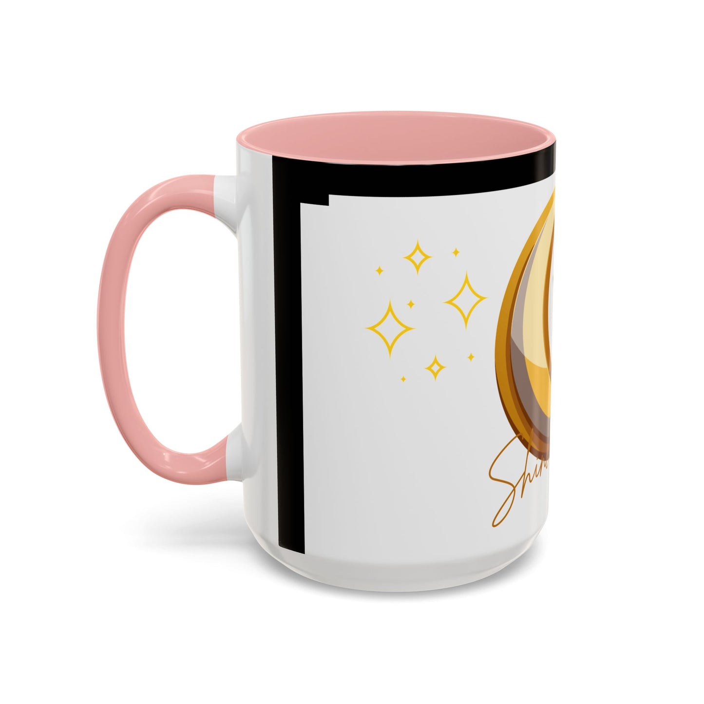 Celestial Moon & Star Coffee Mug | Shine Through Inspirational Gift