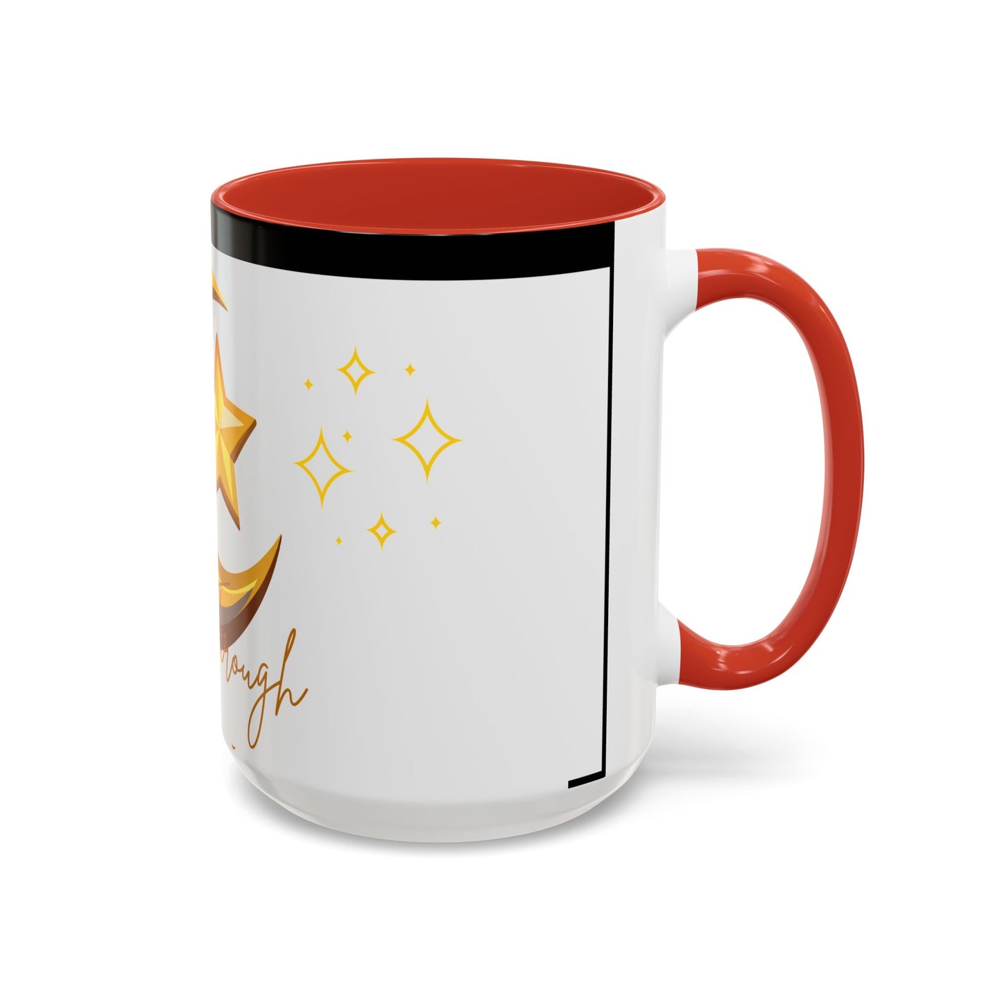 Celestial Moon & Star Coffee Mug | Shine Through Inspirational Gift