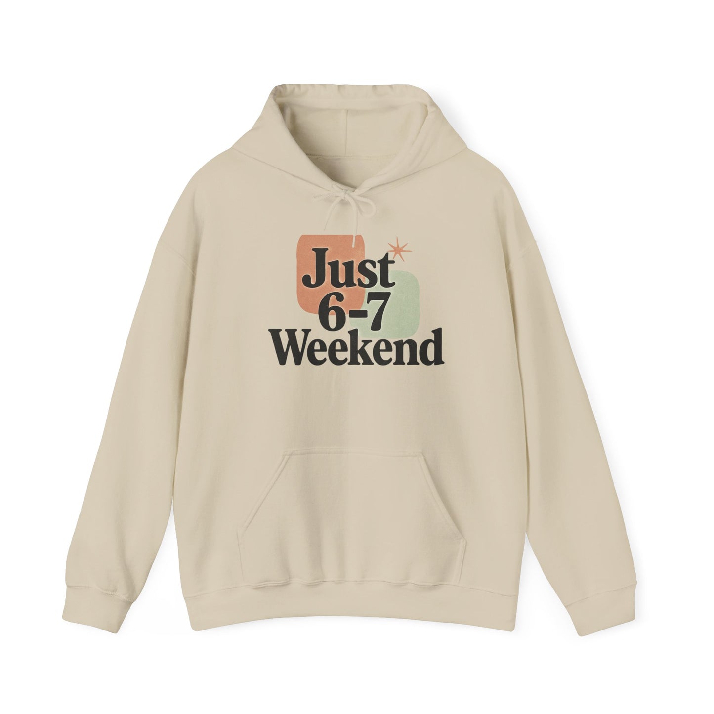 Weekend Vibes Heavy Blend Hooded Sweatshirt - Unisex Casual Comfort and Durability