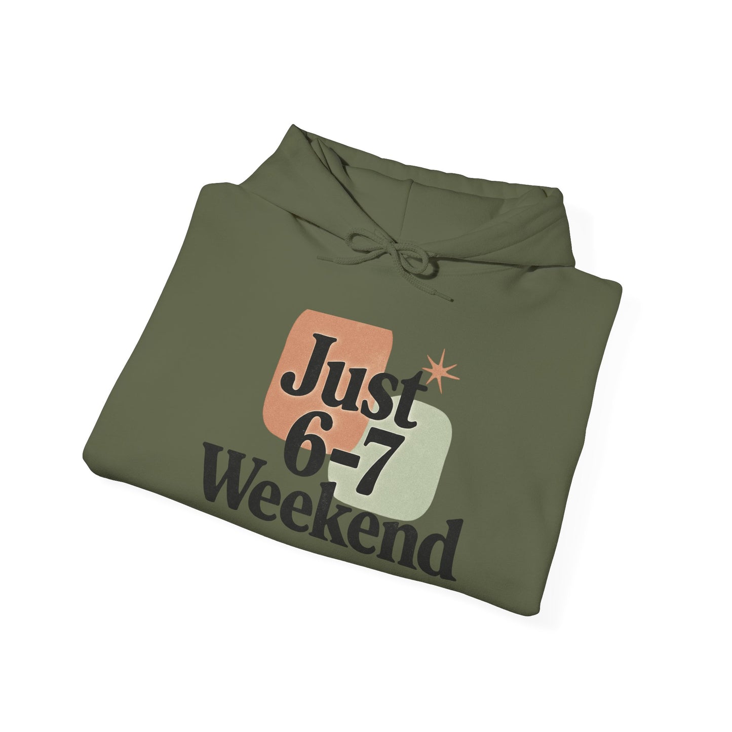 Weekend Vibes Heavy Blend Hooded Sweatshirt - Unisex Casual Comfort and Durability