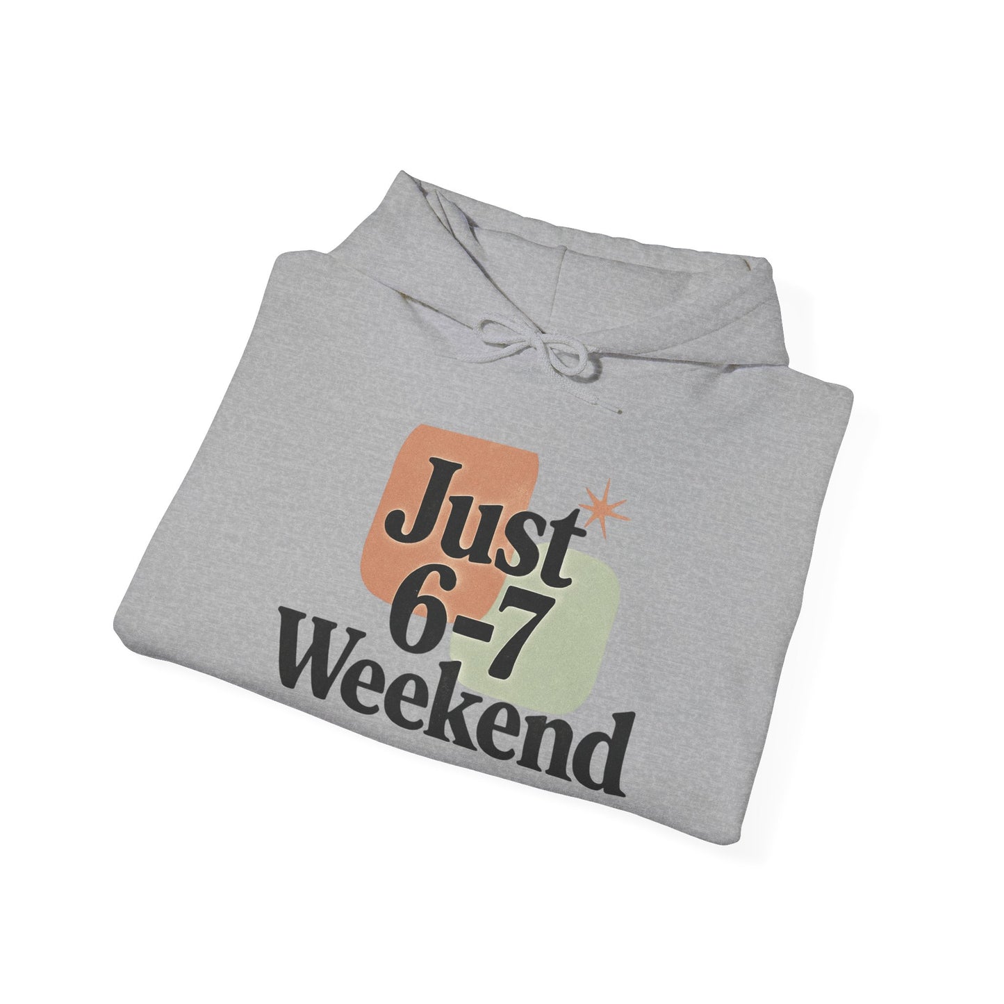 Weekend Vibes Heavy Blend Hooded Sweatshirt - Unisex Casual Comfort and Durability
