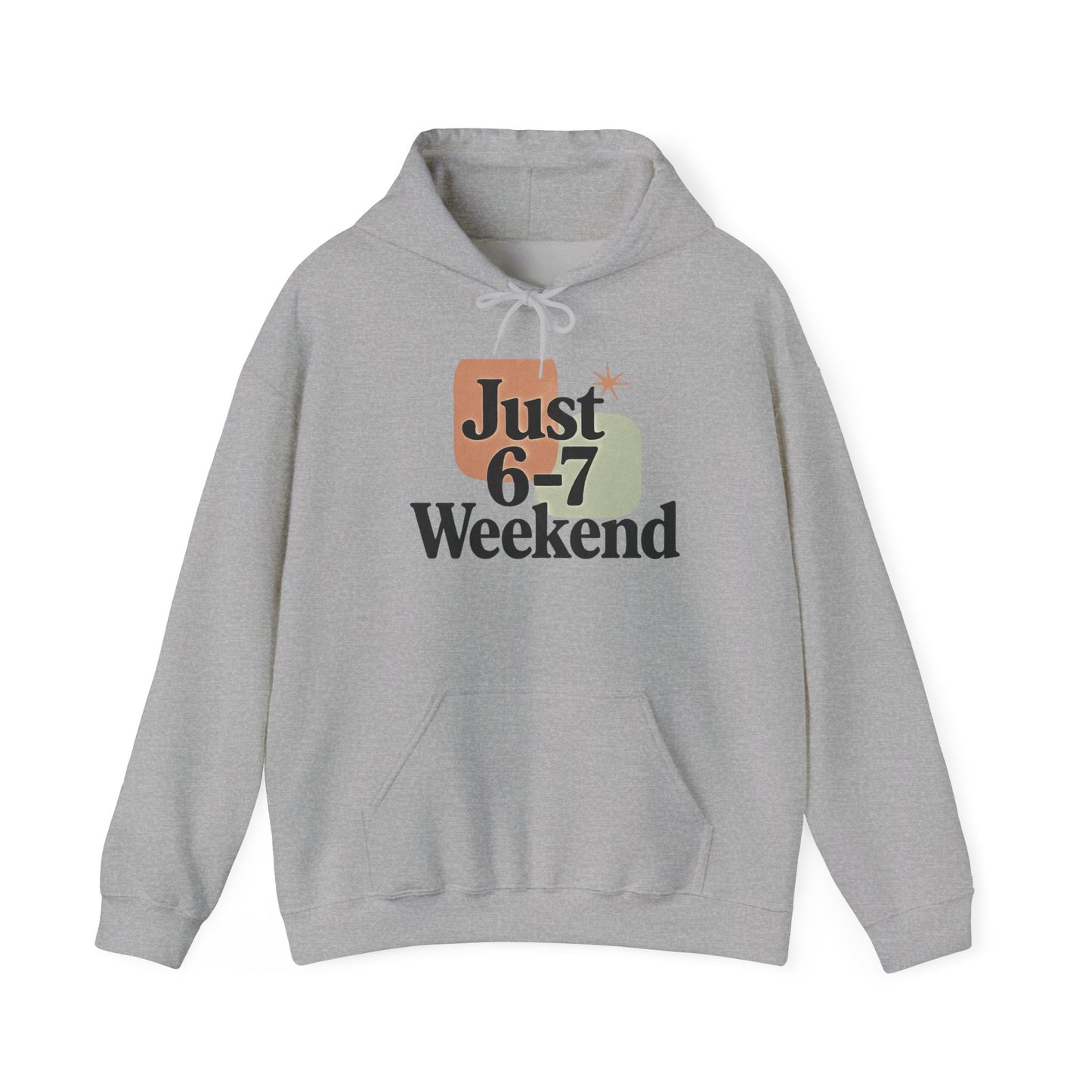 Weekend Vibes Heavy Blend Hooded Sweatshirt - Unisex Casual Comfort and Durability