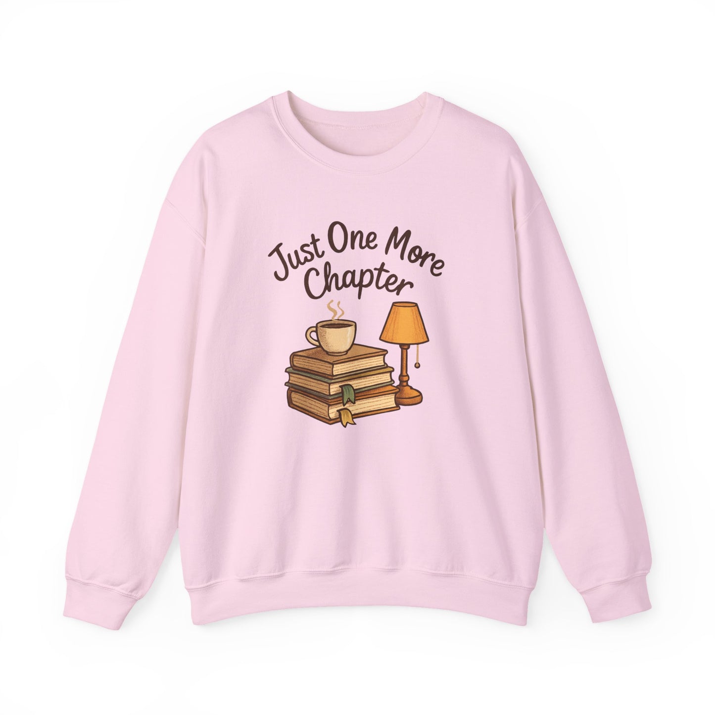 Bookworm Crewneck Sweatshirt - Just One More Chapter Design