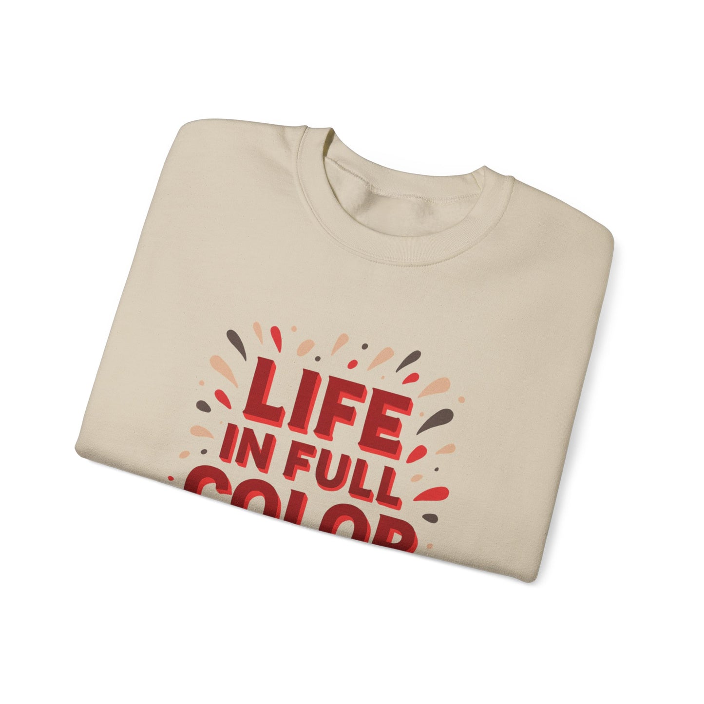 Vibrant Crewneck Sweatshirt for Bold Style Statements - Unique Cherry Coded Palette