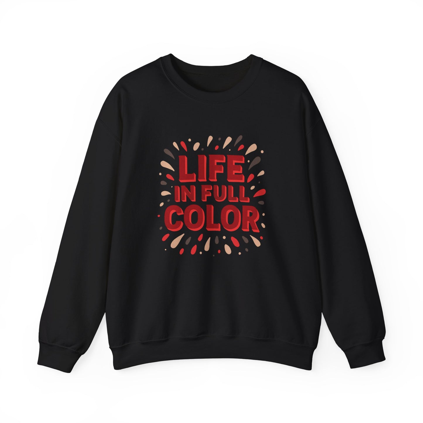 Vibrant Crewneck Sweatshirt for Bold Style Statements - Unique Cherry Coded Palette