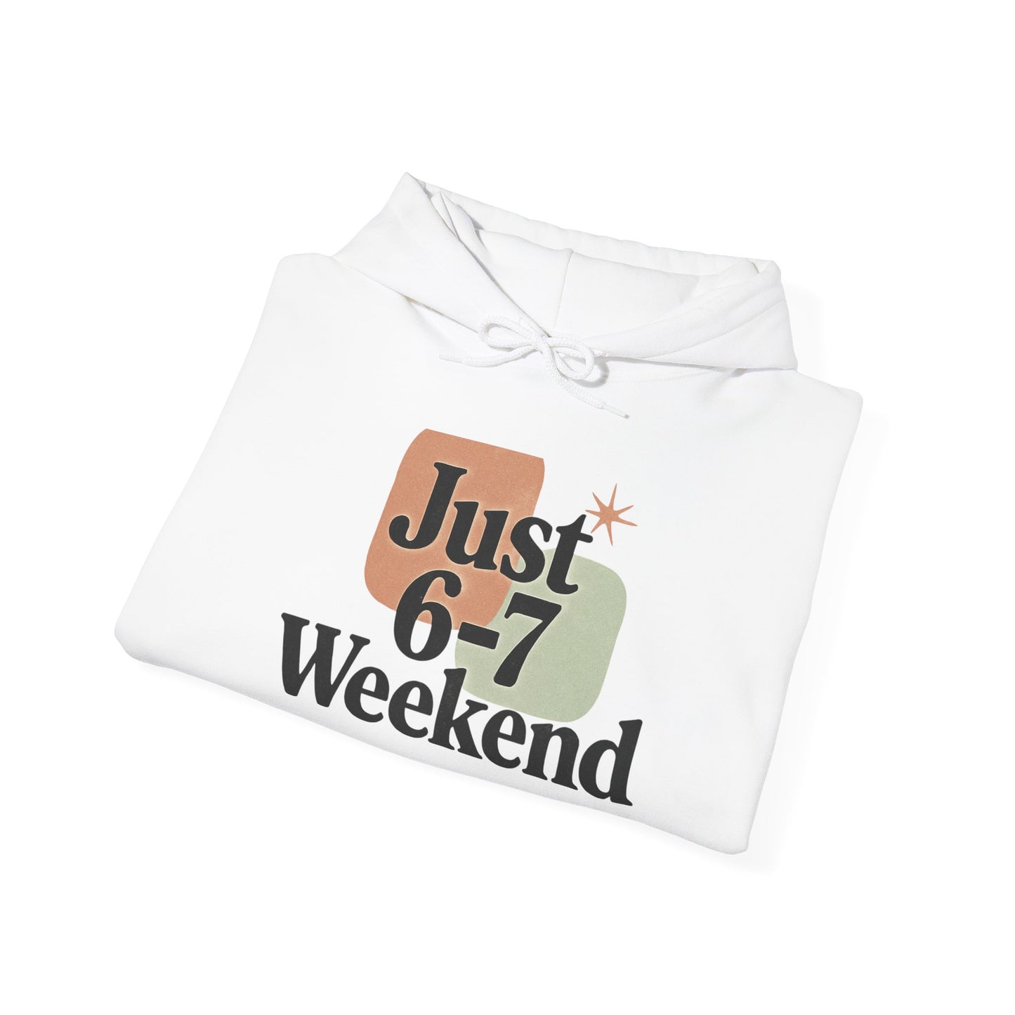 Weekend Vibes Heavy Blend Hooded Sweatshirt - Unisex Casual Comfort and Durability