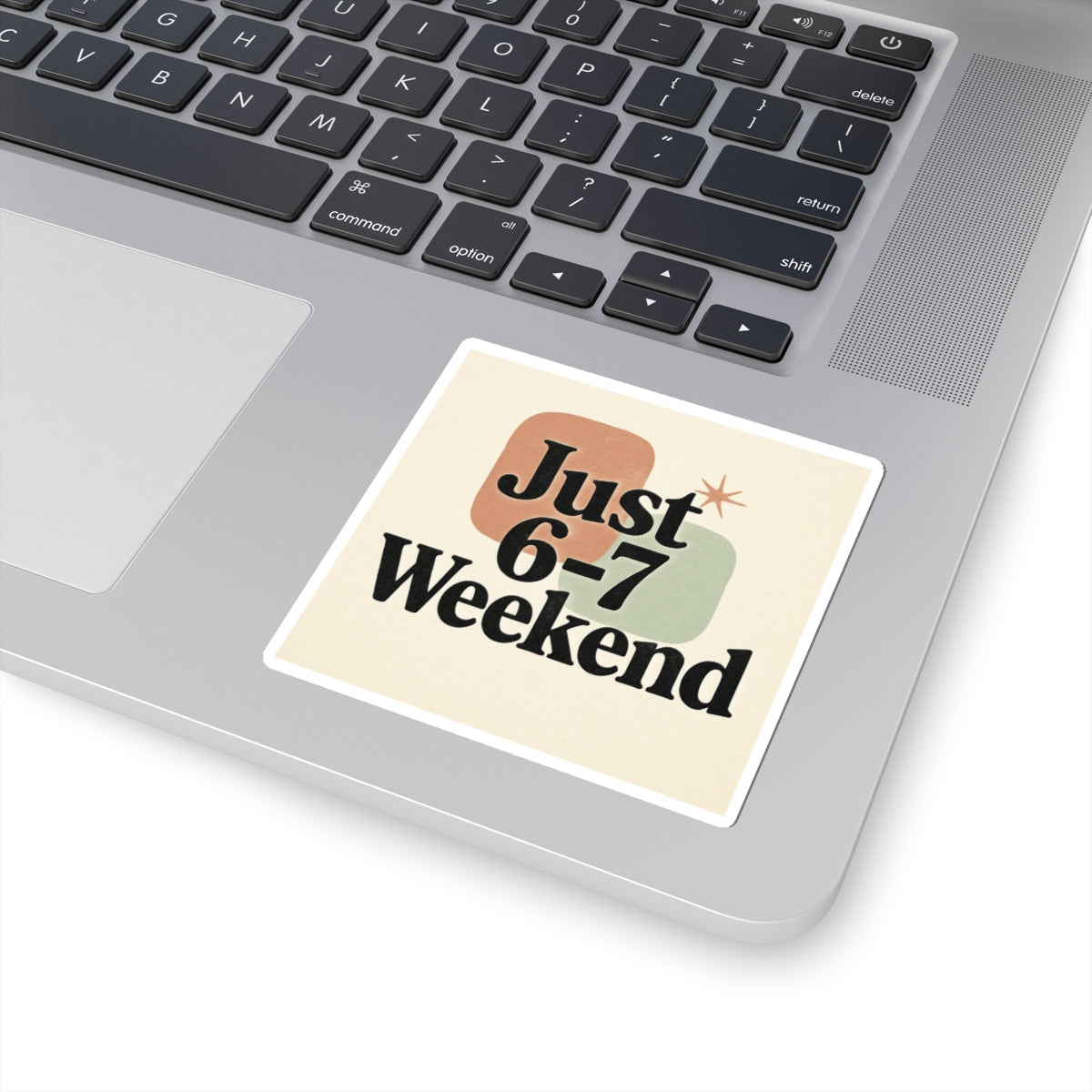 Weekend Kiss-Cut Stickers Set of 6-7 | Flexible Shape Design for Planners and Journals