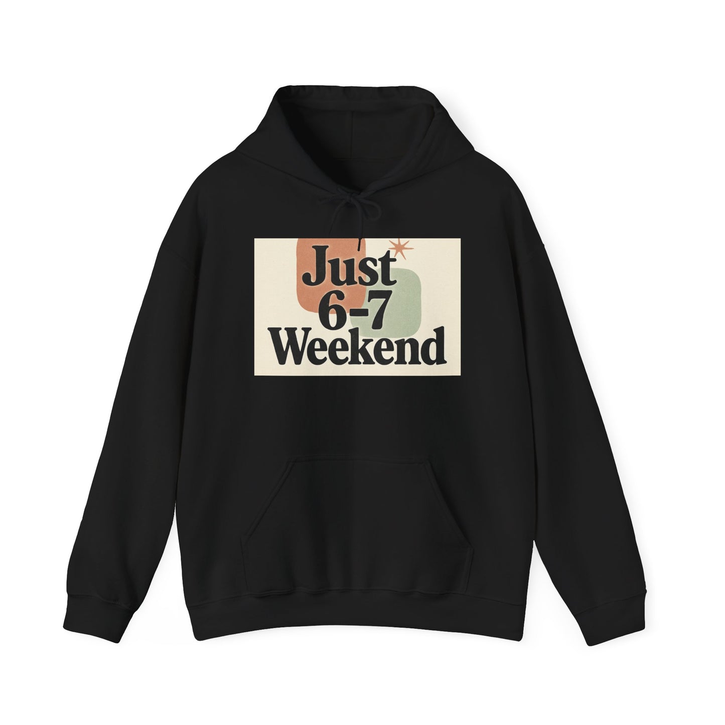 Weekend Vibes Hoodie – Cozy Unisex Heavy Blend Sweatshirt