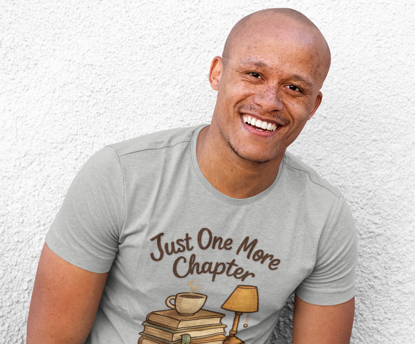 Book Lover Unisex Tee - Just One More Chapter Design