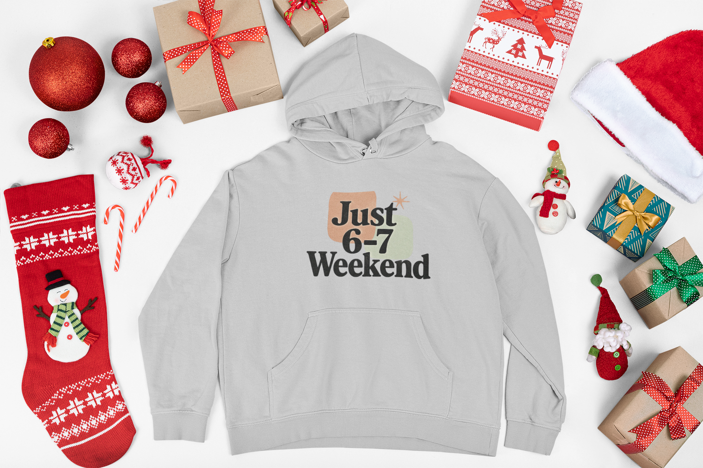 Weekend Vibes Heavy Blend Hooded Sweatshirt - Unisex Casual Comfort and Durability