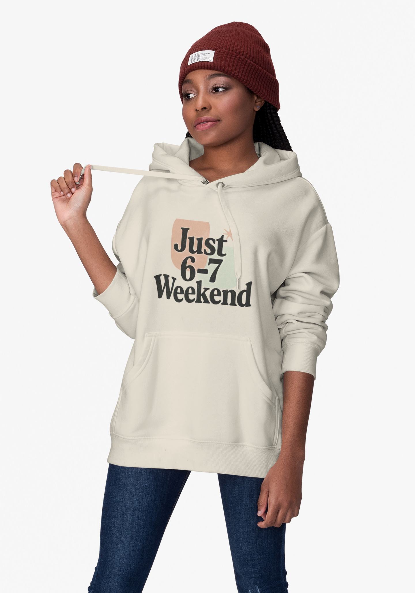Weekend Vibes Heavy Blend Hooded Sweatshirt - Unisex Casual Comfort and Durability