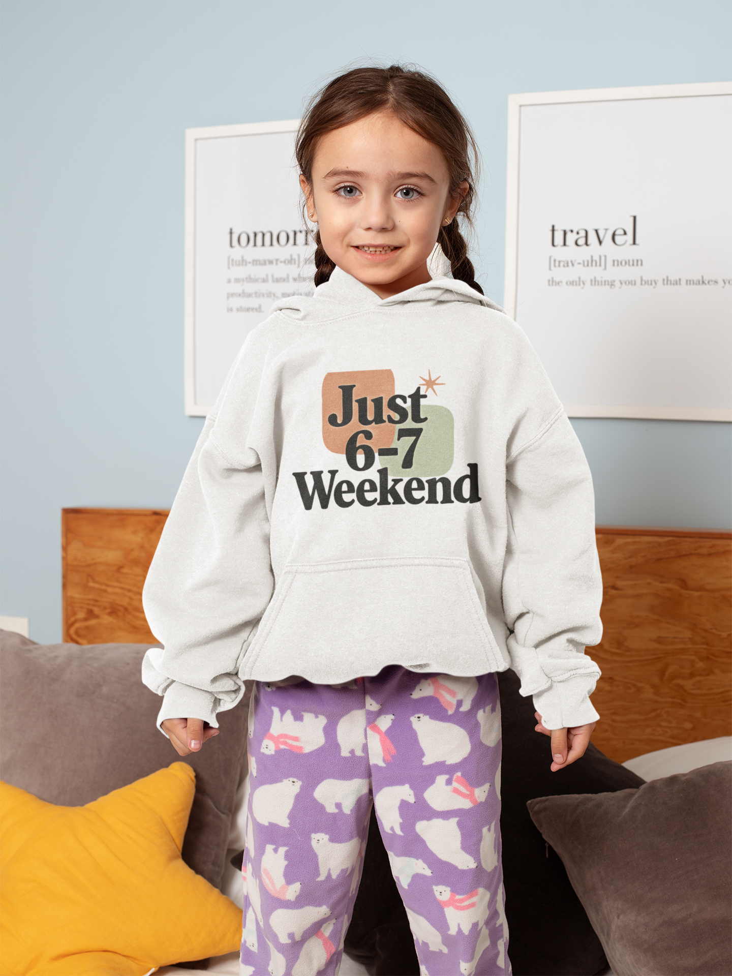 Weekend Vibes Heavy Blend Hooded Sweatshirt - Unisex Casual Comfort and Durability