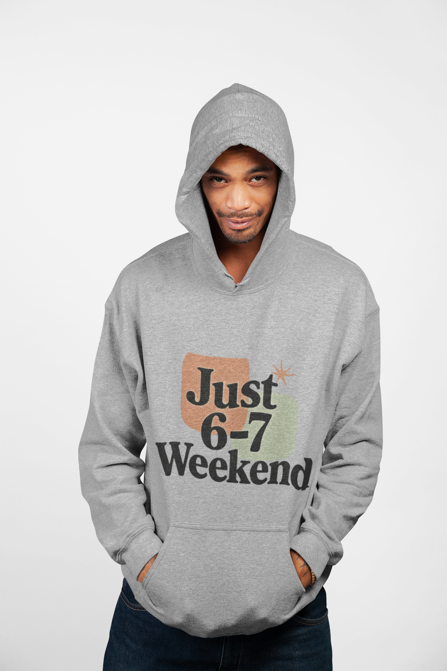 Weekend Vibes Heavy Blend Hooded Sweatshirt - Unisex Casual Comfort and Durability