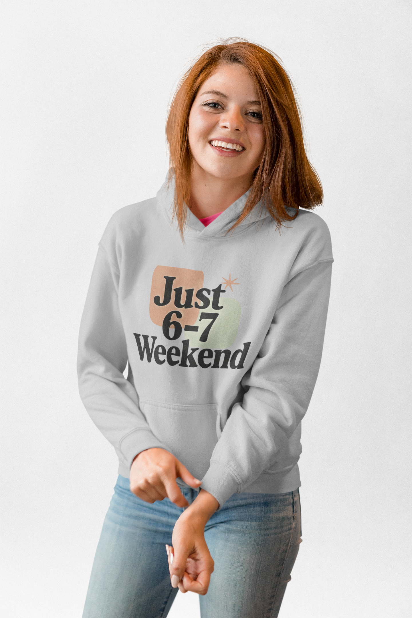 Weekend Vibes Heavy Blend Hooded Sweatshirt - Unisex Casual Comfort and Durability