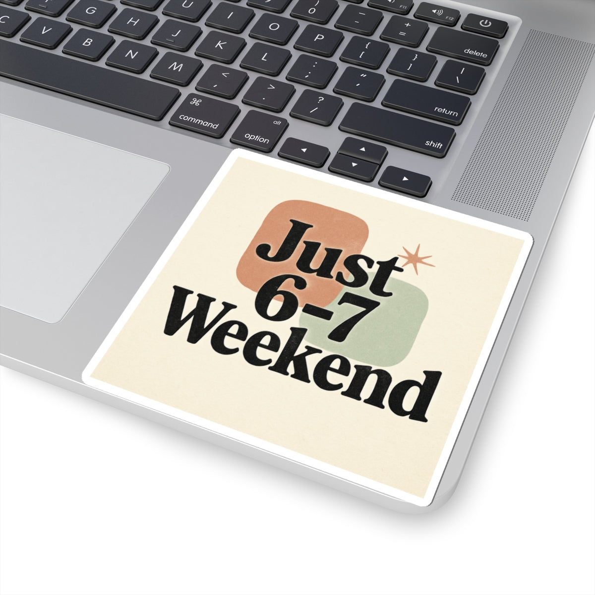 Weekend Kiss-Cut Stickers Set of 6-7 | Flexible Shape Design for Planners and Journals