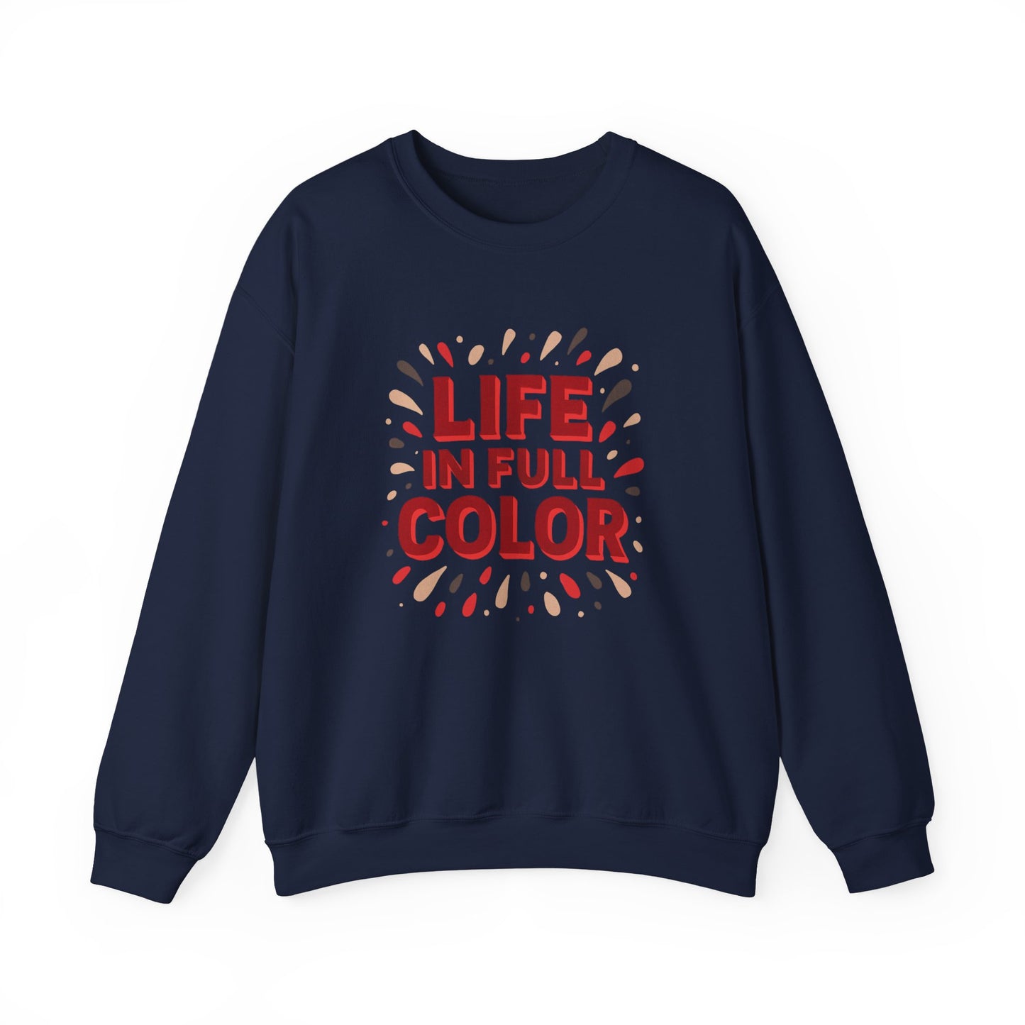 Vibrant Crewneck Sweatshirt for Bold Style Statements - Unique Cherry Coded Palette
