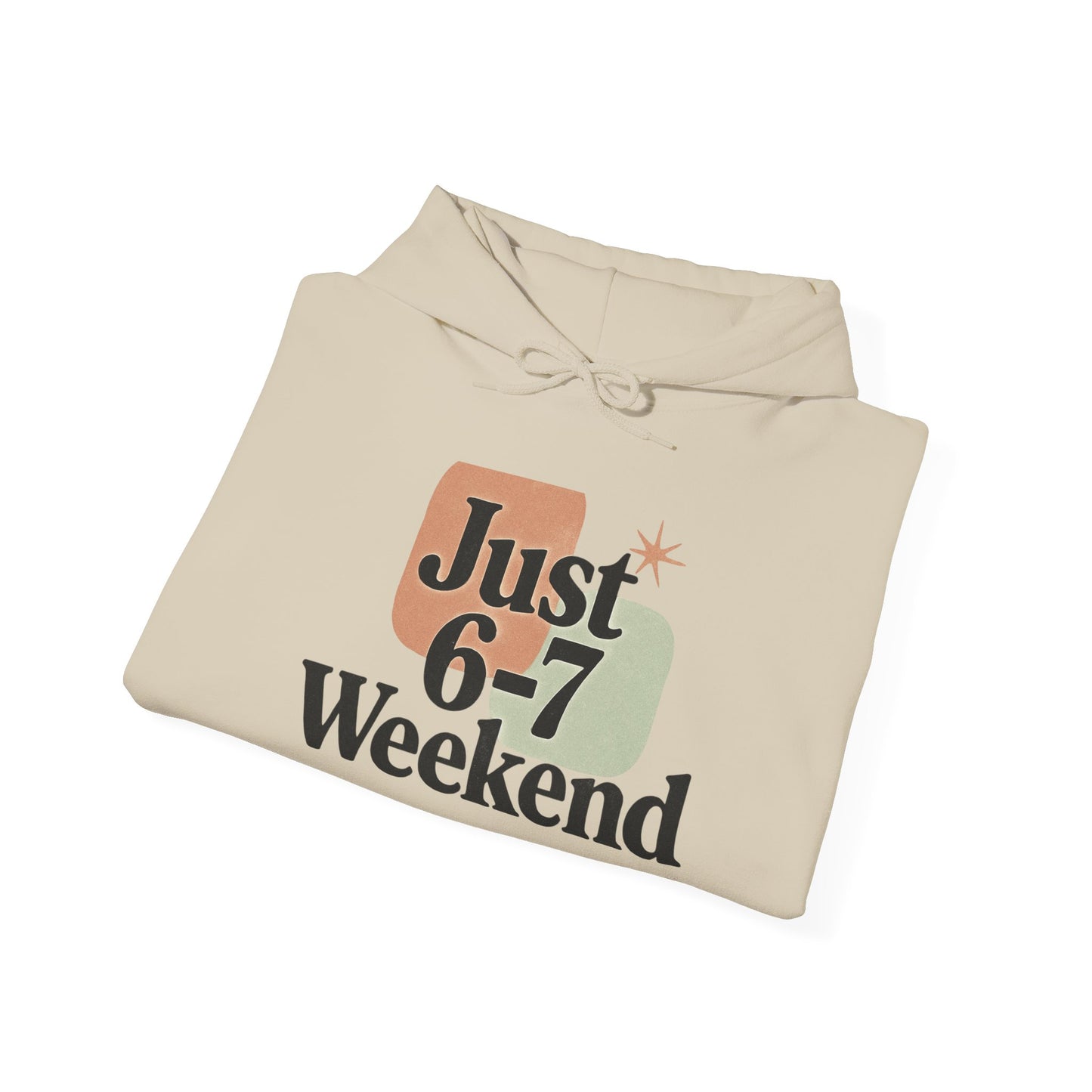 Weekend Vibes Heavy Blend Hooded Sweatshirt - Unisex Casual Comfort and Durability
