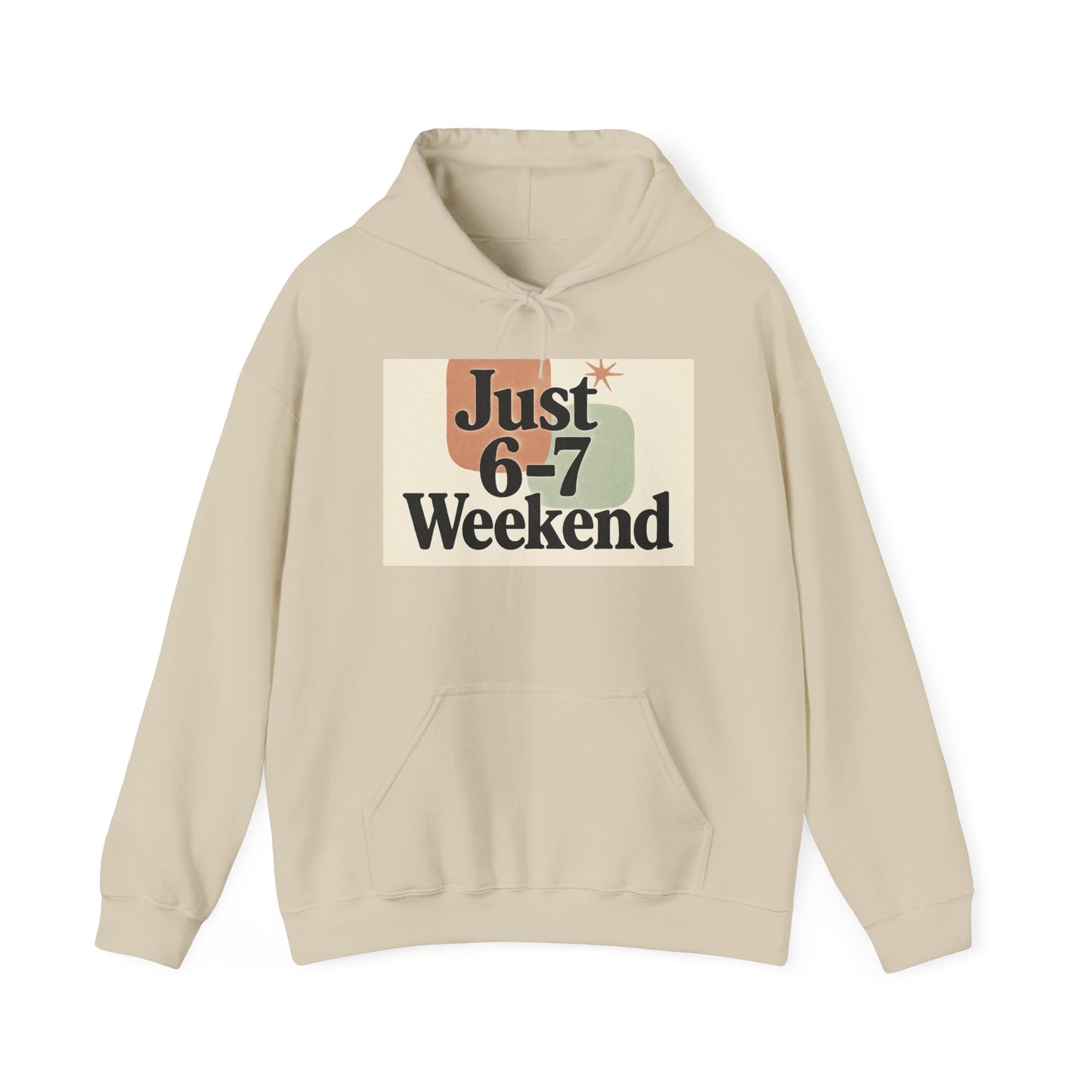 Weekend Vibes Hoodie – Cozy Unisex Heavy Blend Sweatshirt