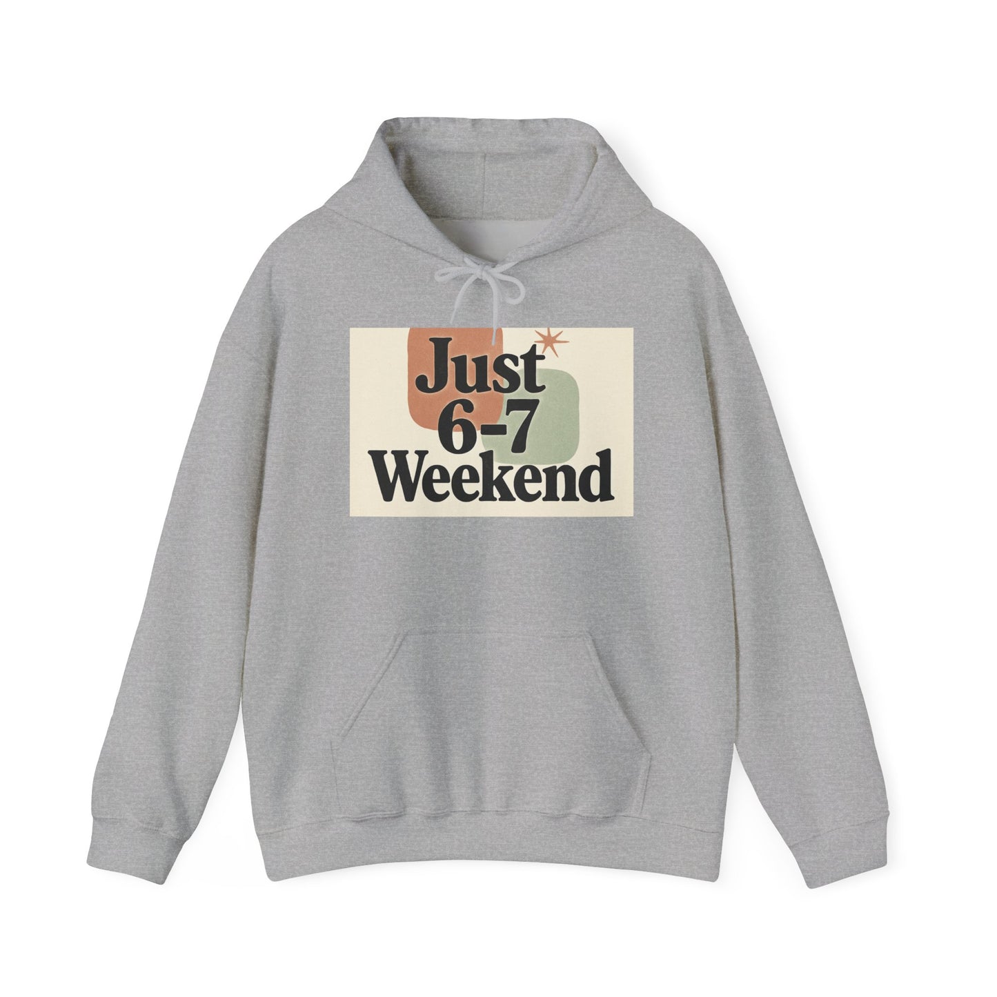 Weekend Vibes Hoodie – Cozy Unisex Heavy Blend Sweatshirt