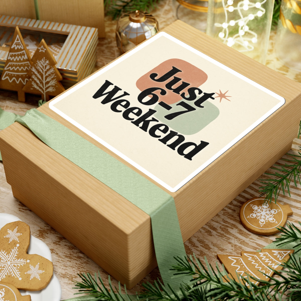 Weekend Kiss-Cut Stickers Set of 6-7 | Flexible Shape Design for Planners and Journals