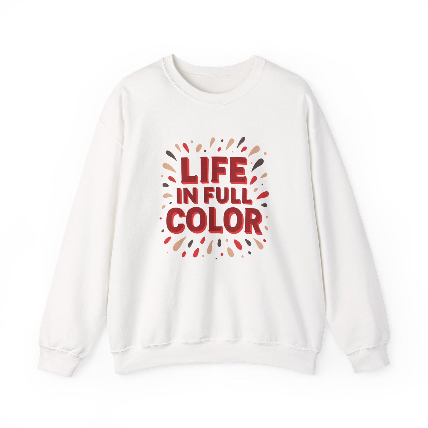 Vibrant Crewneck Sweatshirt for Bold Style Statements - Unique Cherry Coded Palette