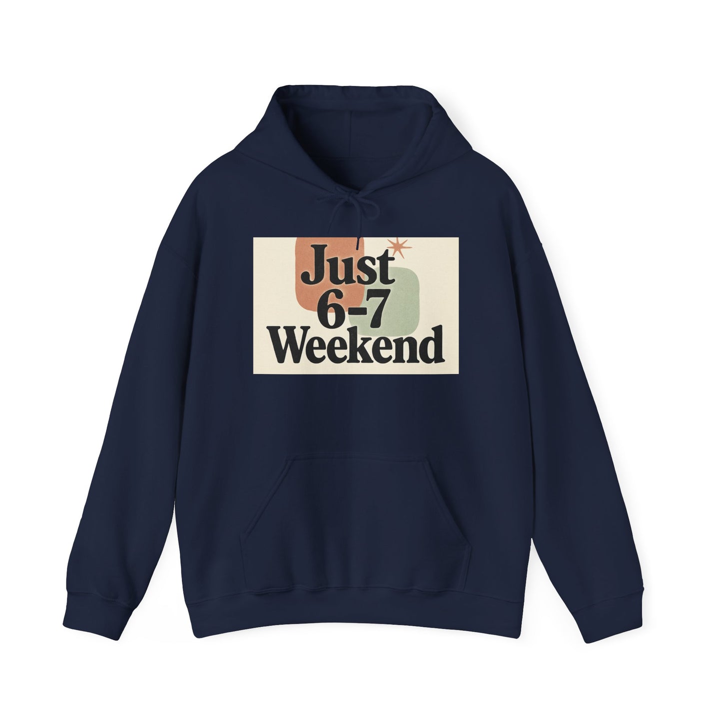 Weekend Vibes Hoodie – Cozy Unisex Heavy Blend Sweatshirt