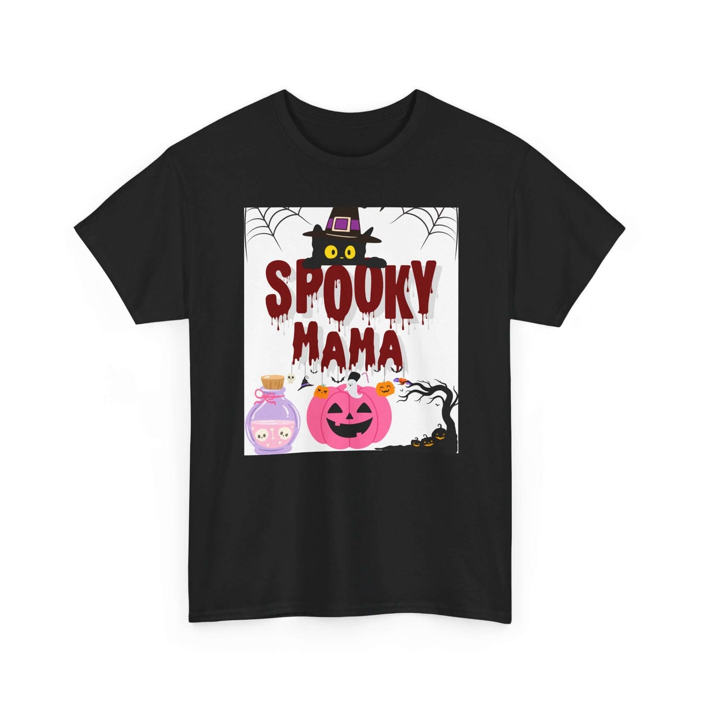 Spooky Mama Heavy Cotton Tee