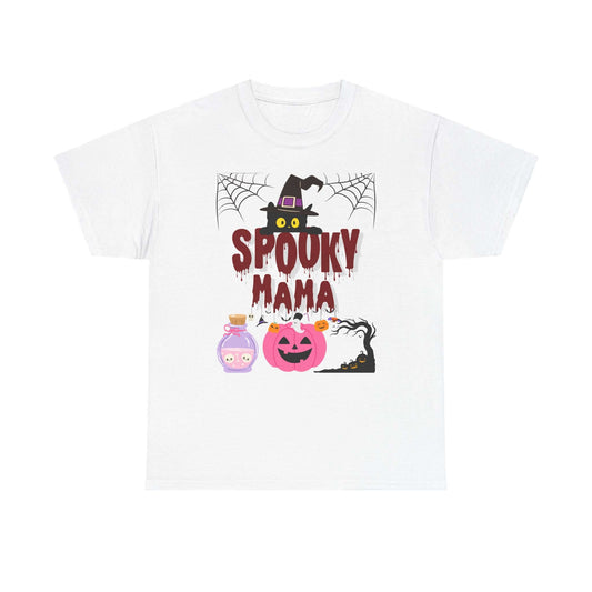 Spooky Mama Heavy Cotton Tee