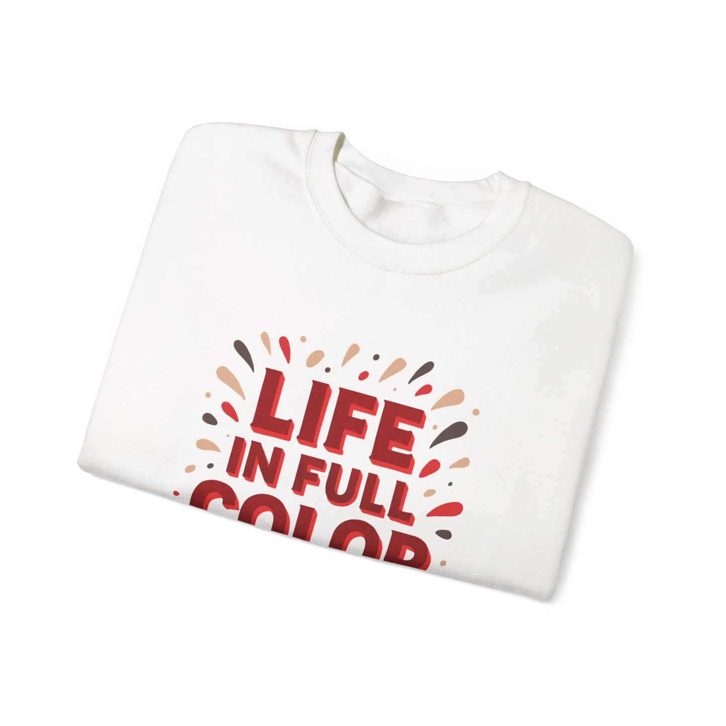 Vibrant Crewneck Sweatshirt for Bold Style Statements - Unique Cherry Coded Palette