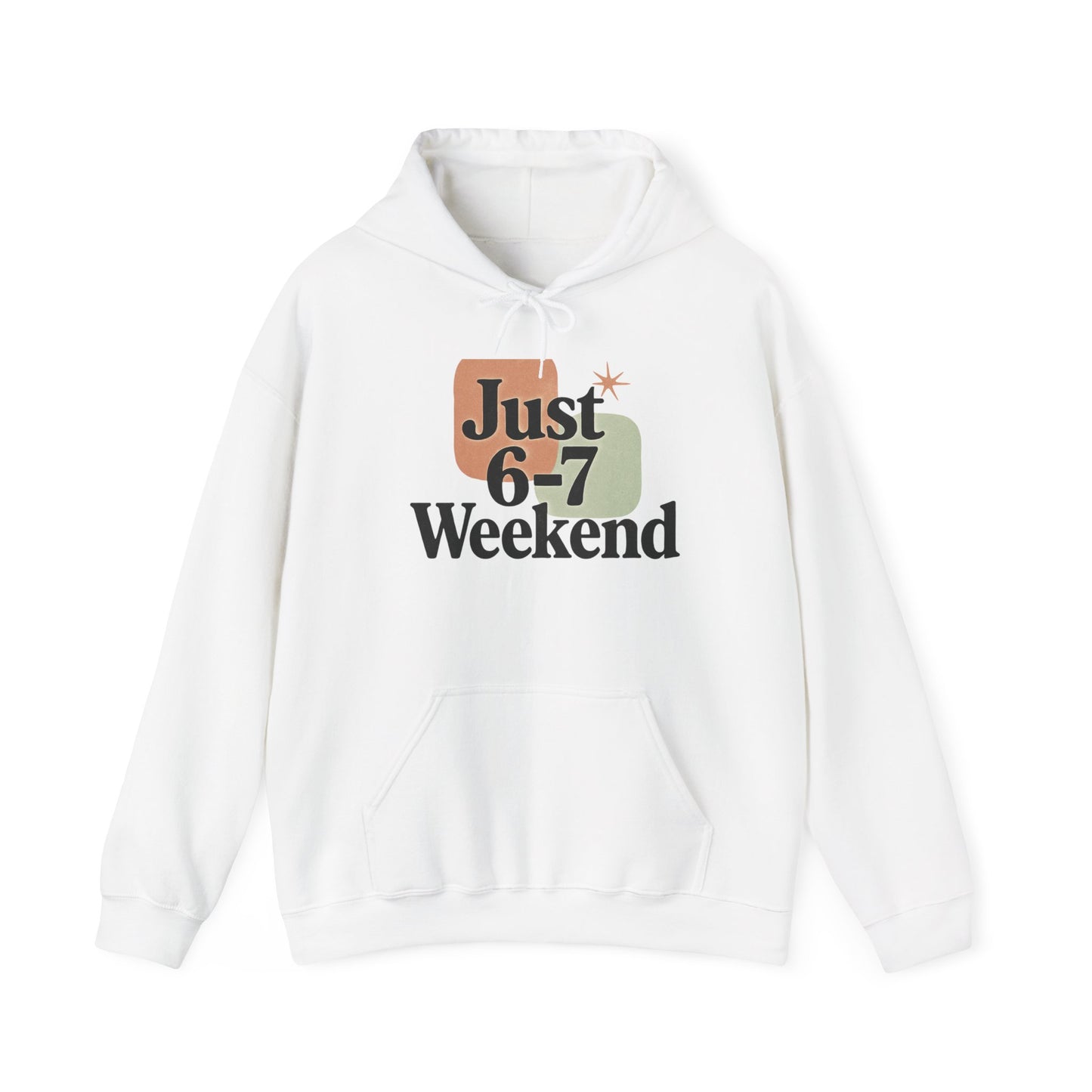 Weekend Vibes Heavy Blend Hooded Sweatshirt - Unisex Casual Comfort and Durability