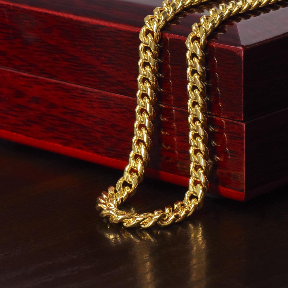 Strong. Stylish. Unforgettable. – Cuban Link Chain