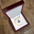 Forever My Baby – Heart & Feet Necklace